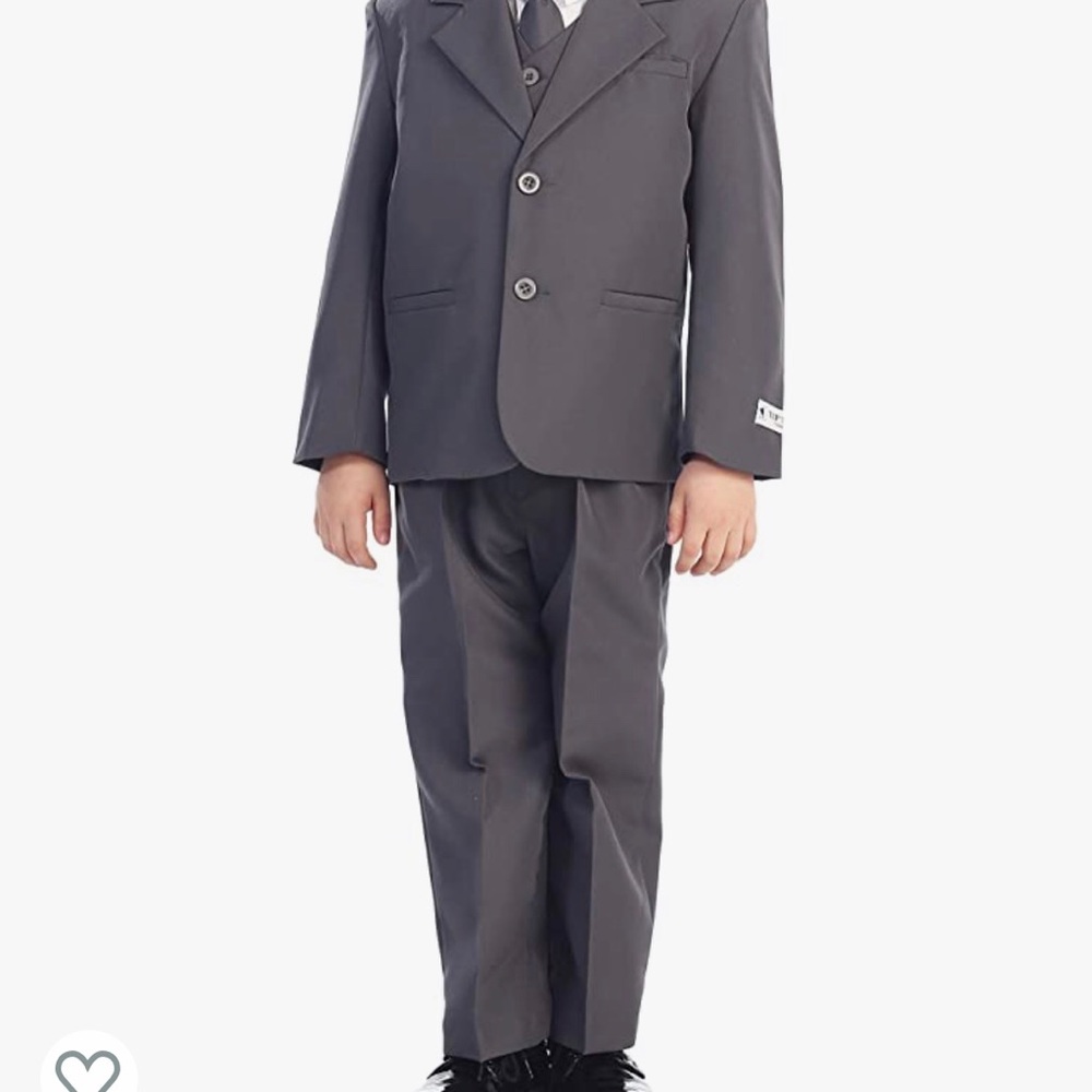 5-Piece Boy's 2-Button Dress Suit
